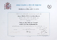 Click to see certificate